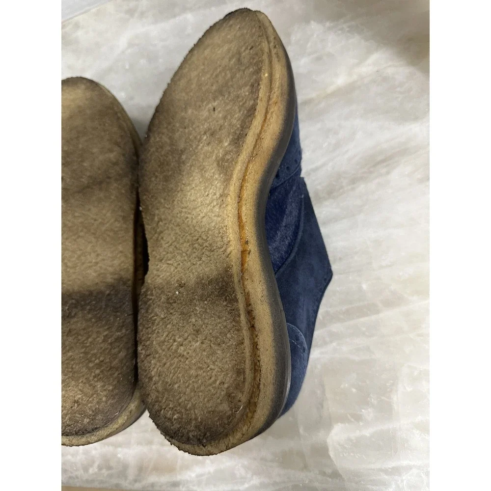 Etro Mens Blue Suede Double Monk Strap Shoes UK 41 US 8.5